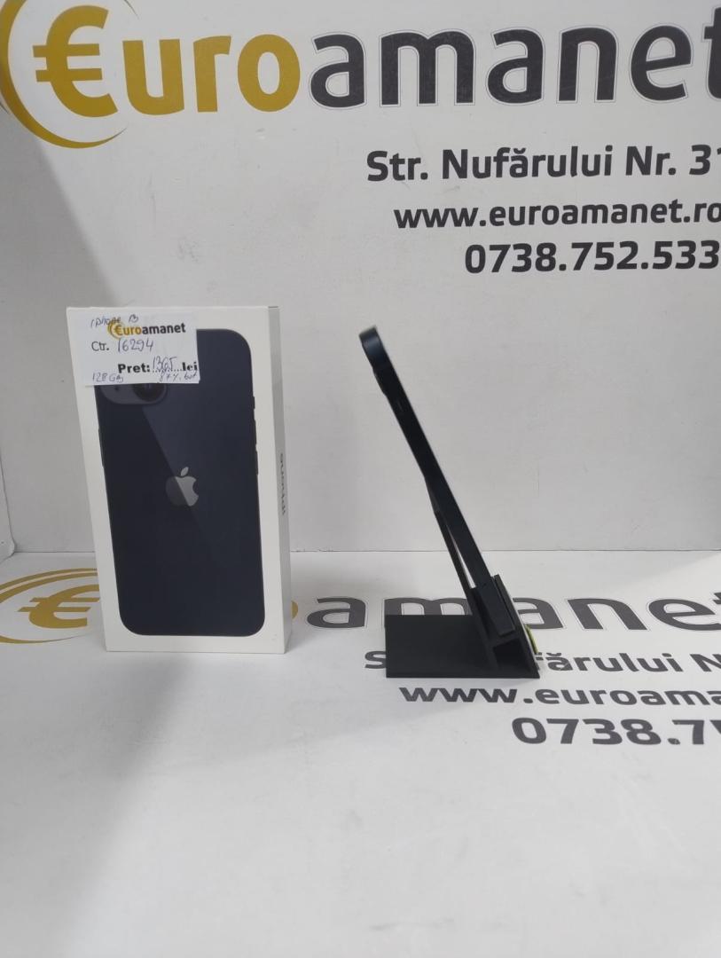 Telefon mobil Apple iPhone 13, 128GB, 5G, Midnight cu incarcator image 4