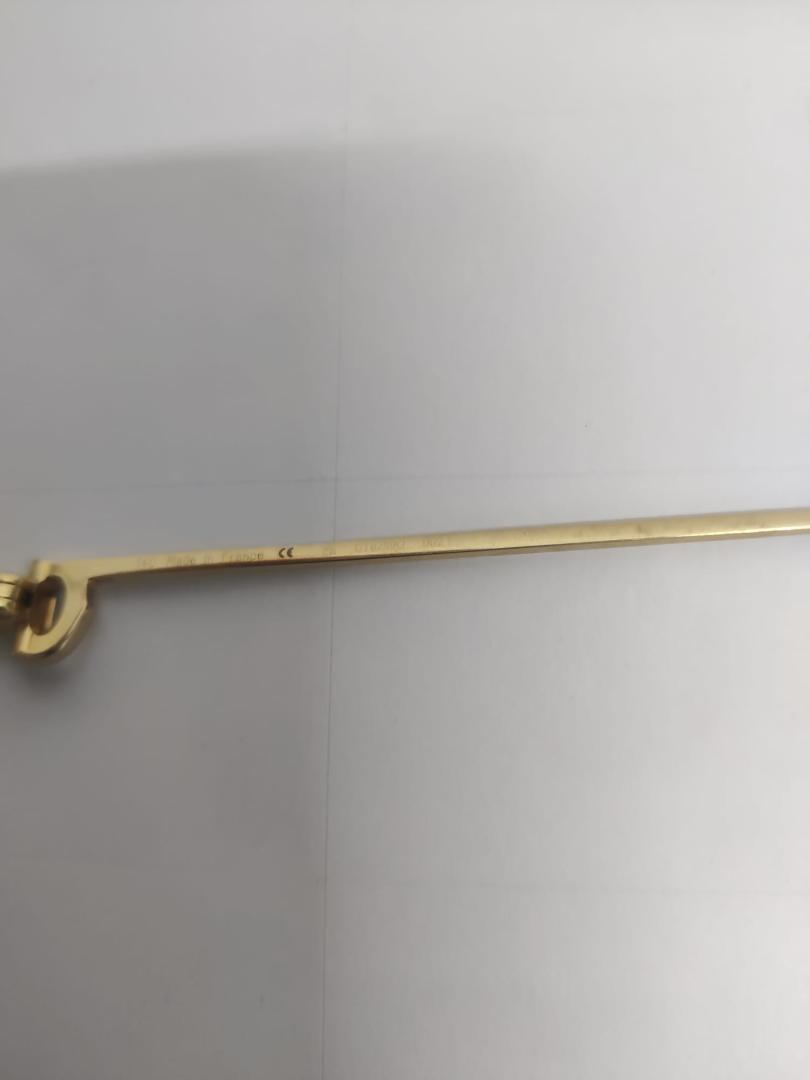 CARTIER Gold Rimless 55MM-140MM Men's Eyewear CT0259O 002 image 3