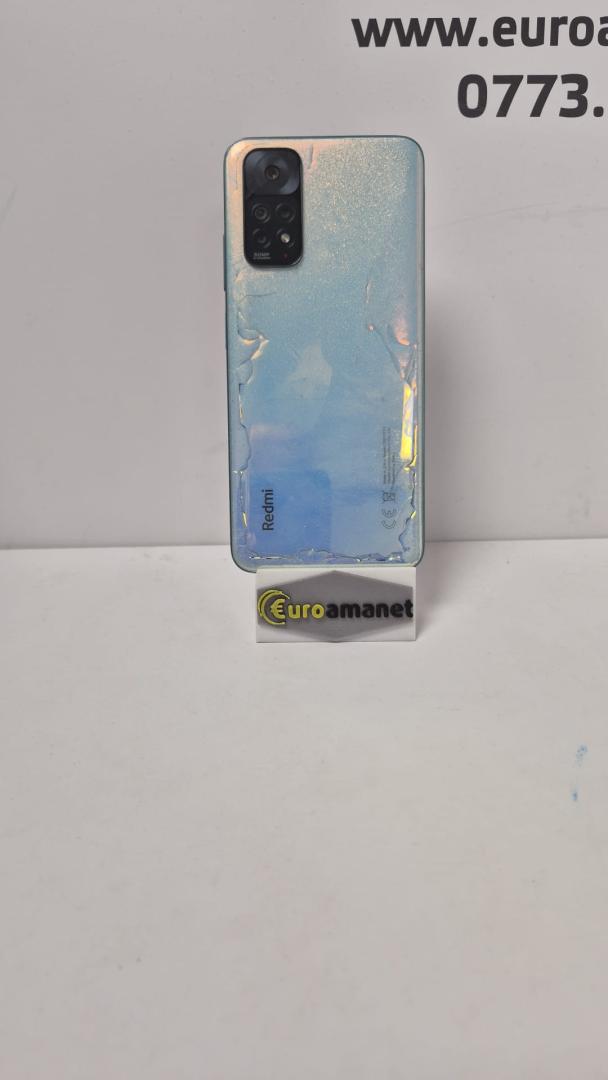 Telefon mobil Xiaomi Redmi Note 11, 4GB RAM, 64GB, Twilight Blue image 6