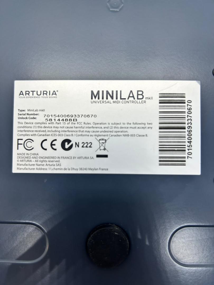 Controller Midi cu claviatura Arturia Minilab MKII image 4
