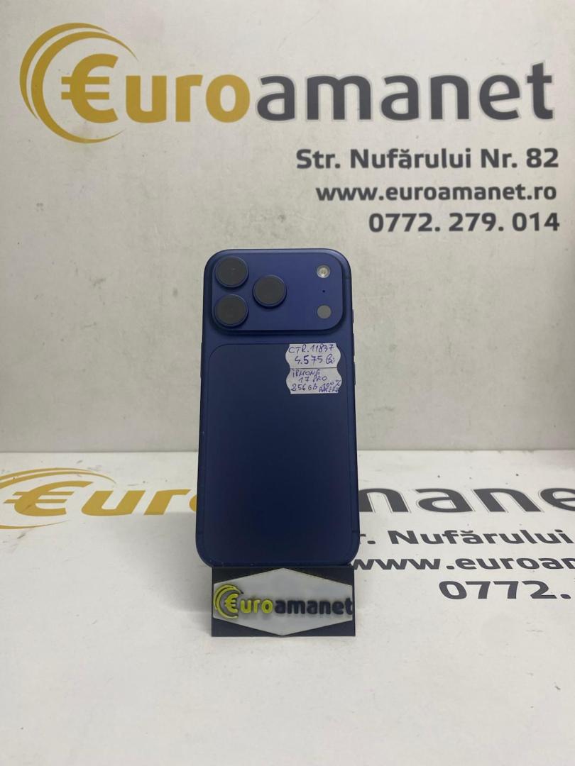 Telefon mobil Apple iPhone 17 Pro, 256GB, baterie 100% image 1