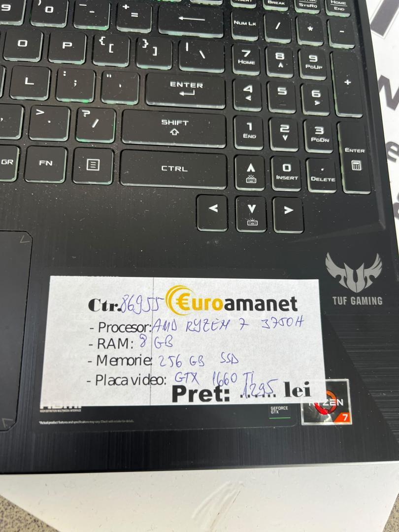 Laptop Gaming ASUS TUF FX505DU