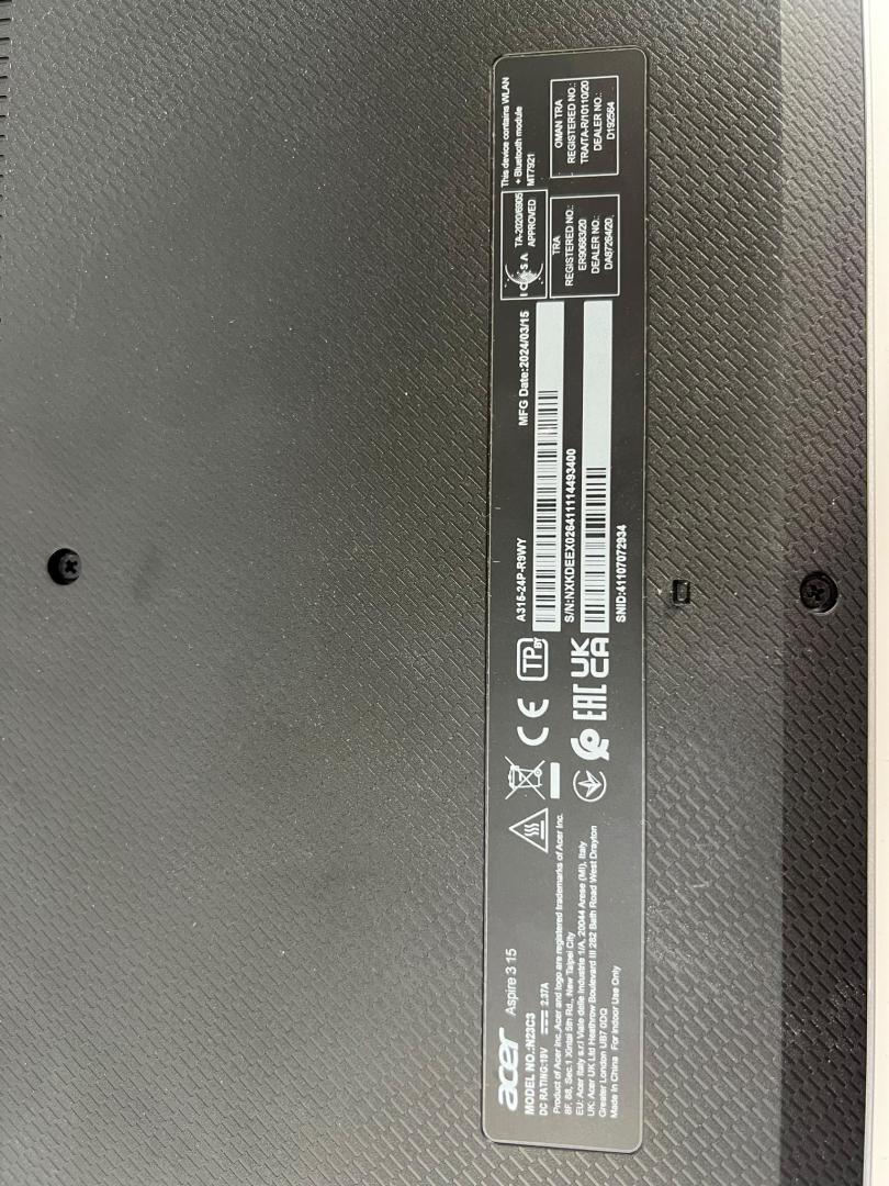 Laptop ACER Aspire 3, 15.6", AMD Ryzen 5 7520U image 2