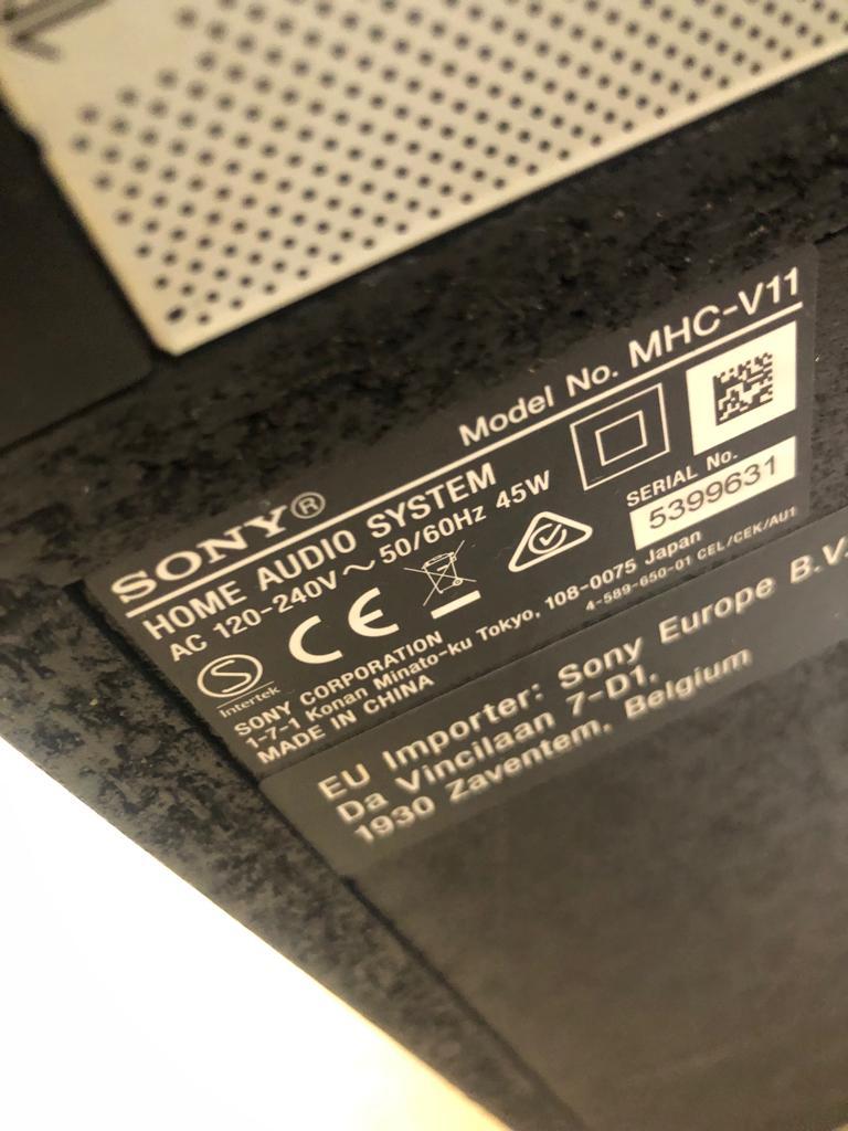 Sistem audio Sony MHCV11, Bluetooth, Mega Bass image 4