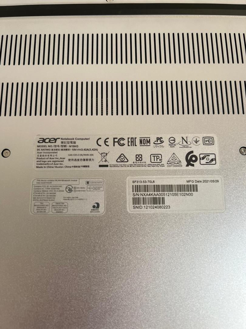 Laptop ultraportabil Acer Swift 3 N19H3  image 5