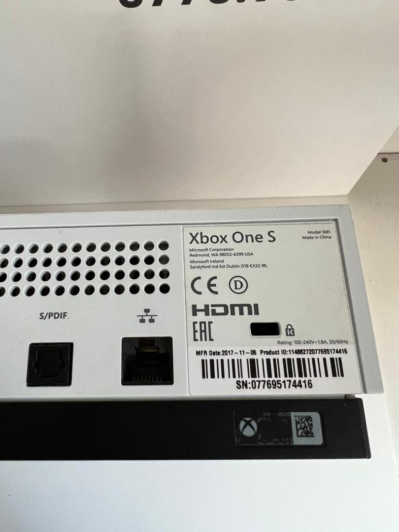 Consola MICROSOFT Xbox One S 1TB Alb image 3