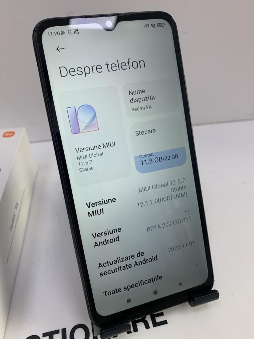 Telefon Mobil Xiaomi Redmi 9a 32GB Granite Gray  image 4