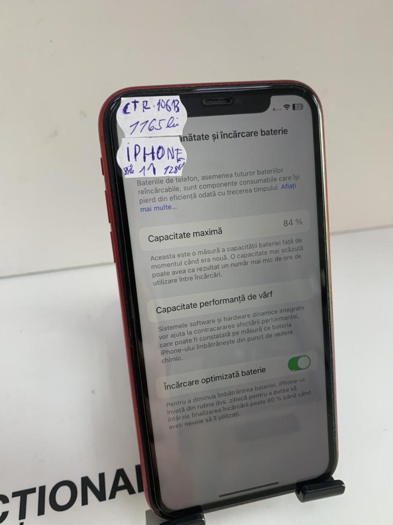 iPhone 11 128GB 84% Red image 6