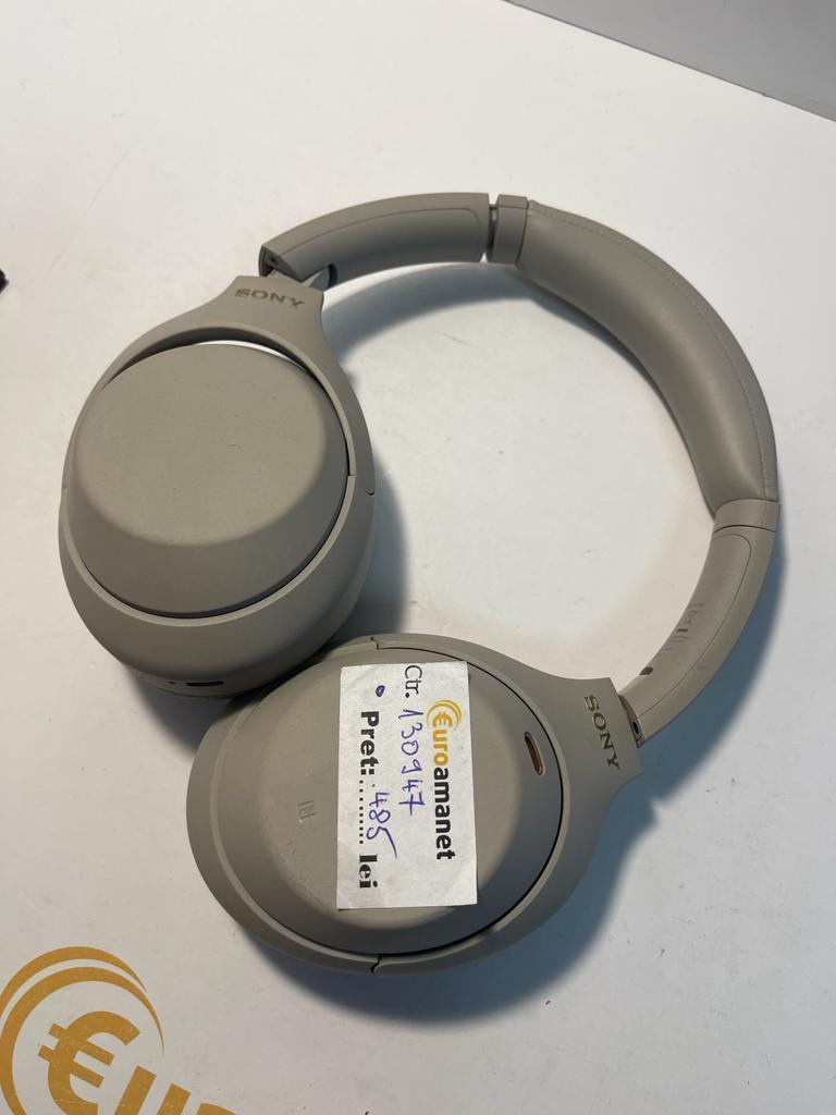 Casti SONY WH-1000XM4, Bluetooth, NFC, Over-Ear, Microfon, Noise Cancelling image 1