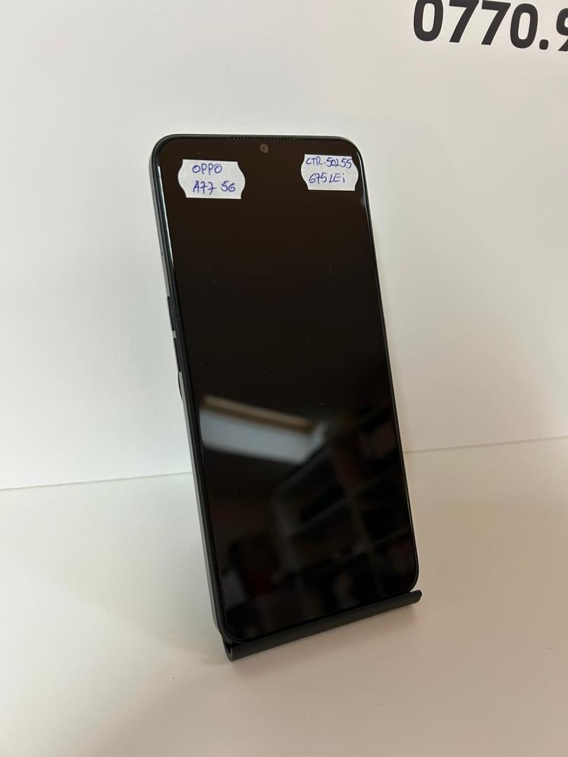 Telefon mobil OPPO A77, 64GB, 4GB RAM, 5G, Midnight Black image 2