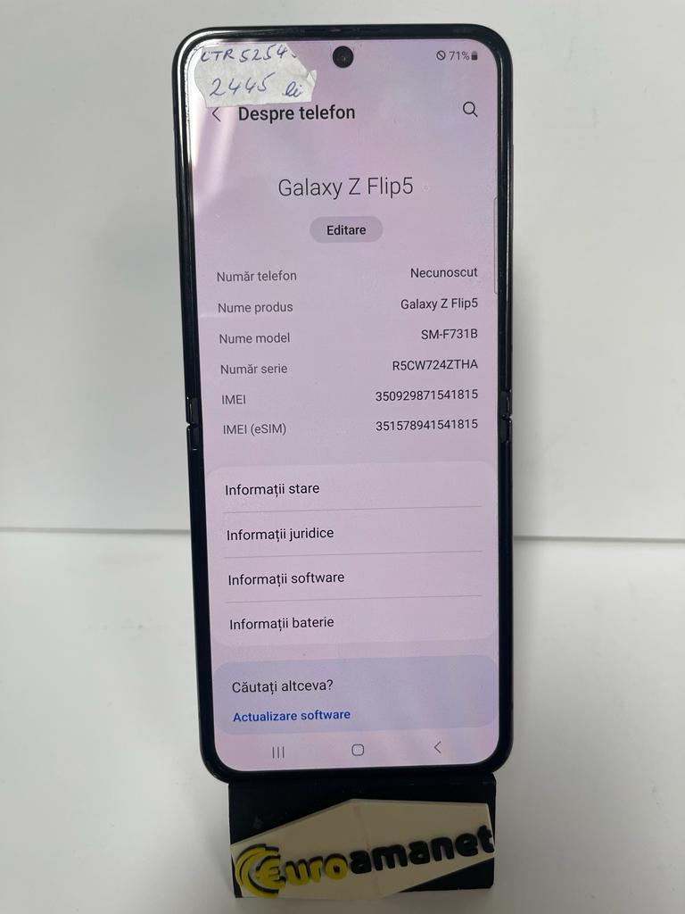 Samsung Galaxy Z Flip5, 256GB, BLACK image 5