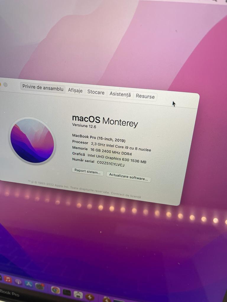 Apple MacBook Pro 15-inch 2019 i9 image 3