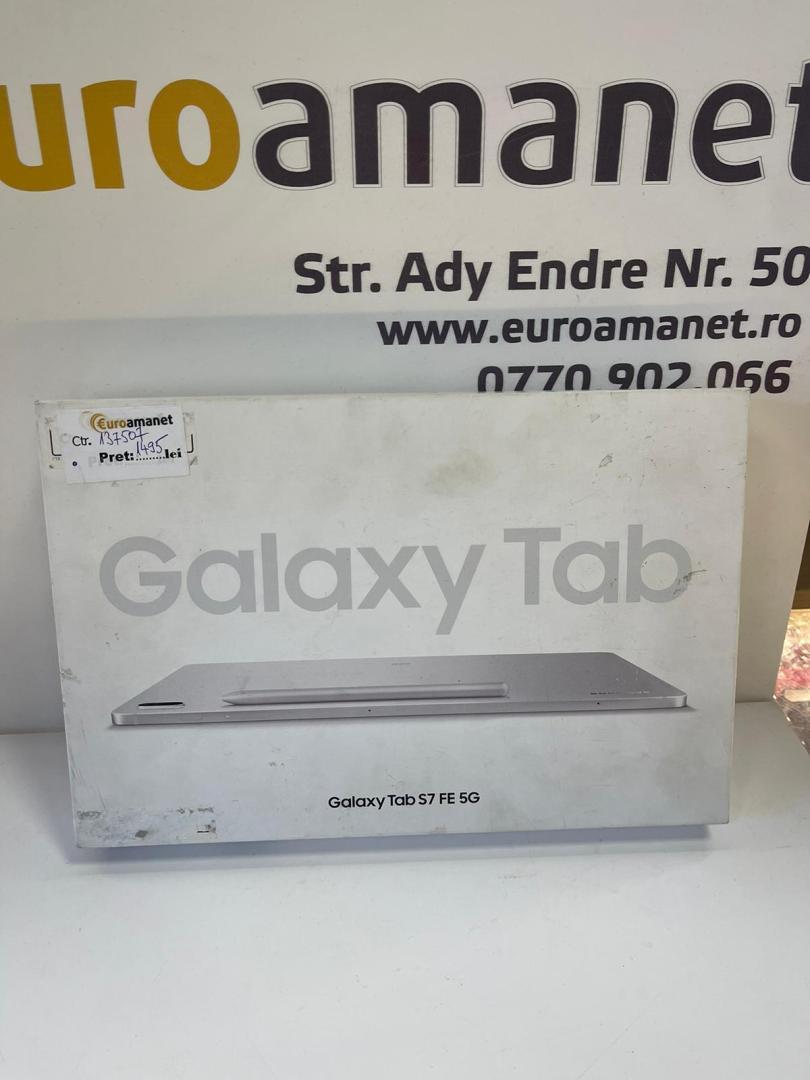 Samsung Galaxy Tab S7 FE 12.4" 4GB RAM 64GB WiFi Neactivat image 1