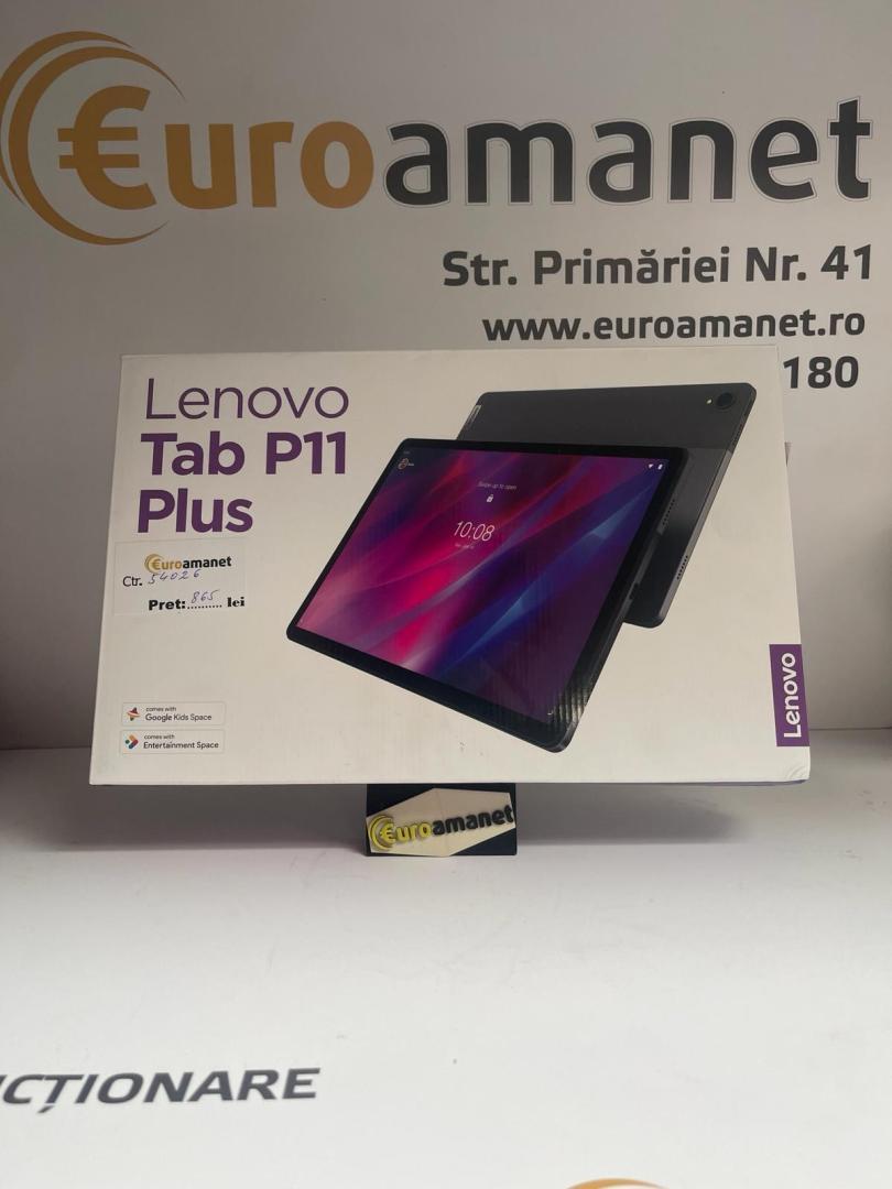 Tableta Lenovo Tab P11 Plus, Octa-Core, 11" 2K IPS, 6GB RAM, 128GB