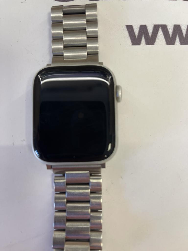 Apple Watch SE, GPS, Carcasa Silver Aluminium 44mm, image 2