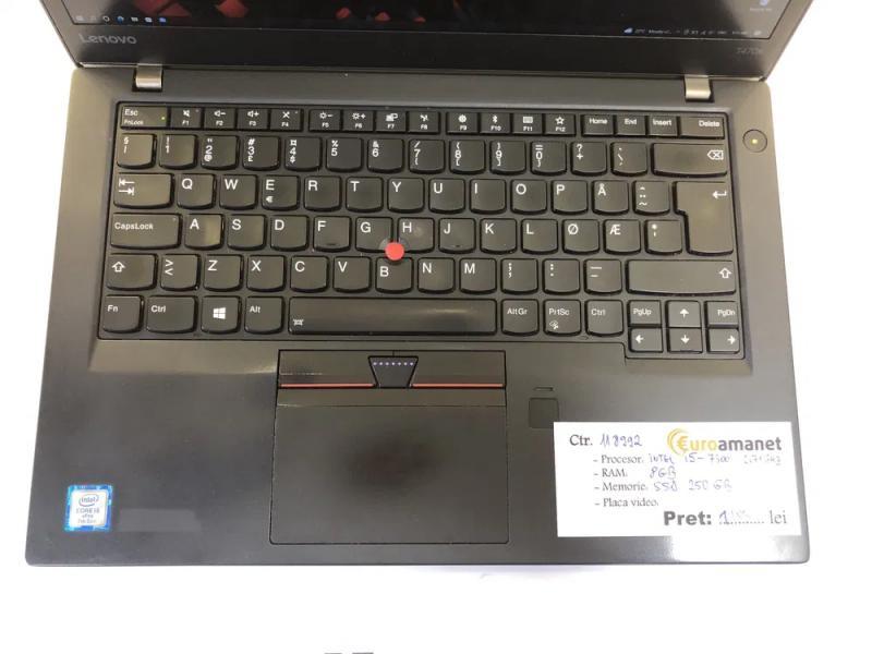 Laptop Lenovo ThinkPad T470s i5 image 3