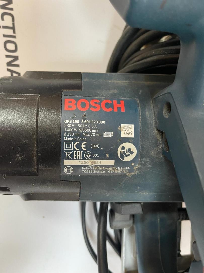 Fierastrau circular Bosch Professional GKS 190 image 3