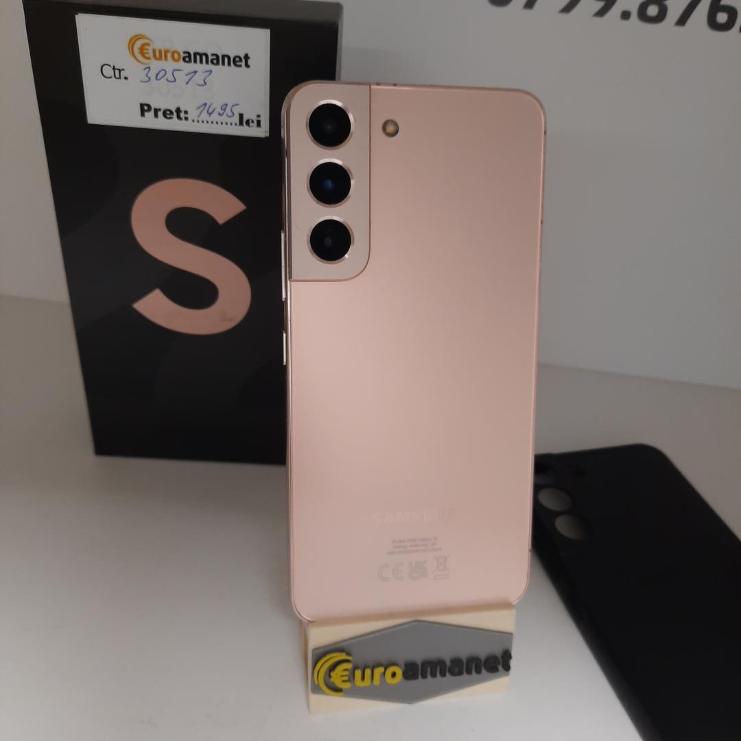 Telefon Samsung Galaxy S22, 128GB, 8GB RAM, 5G, Pink Gold  image 2