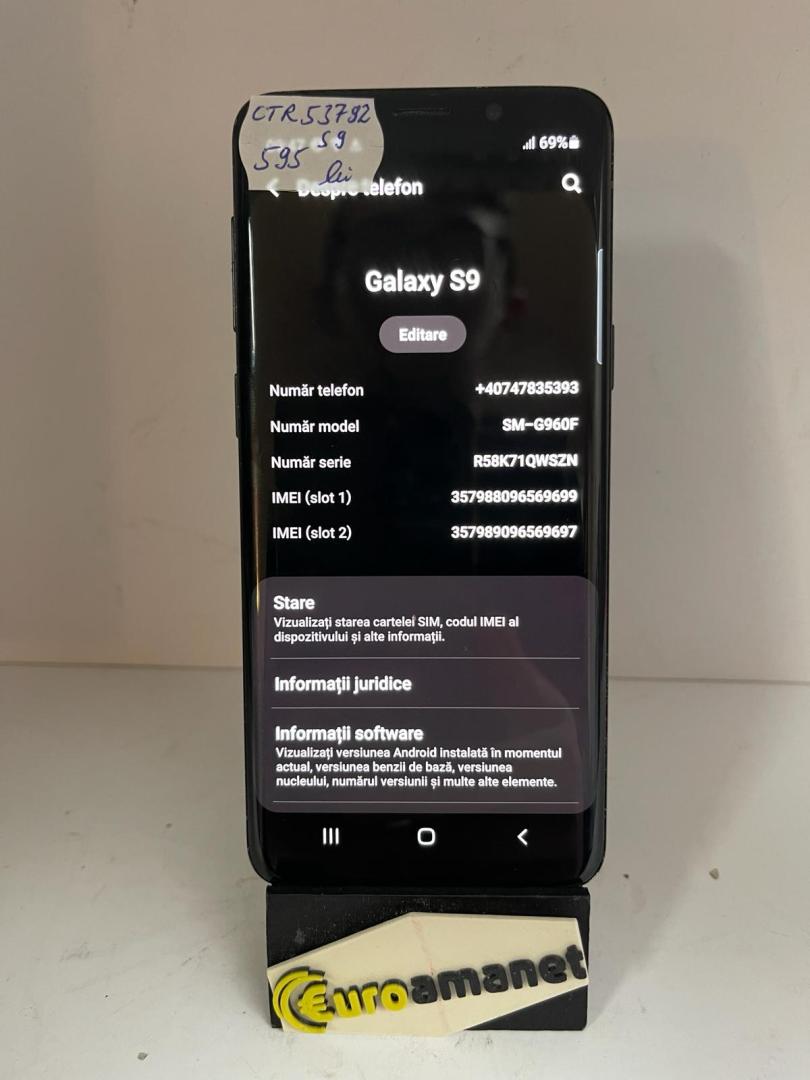  Samsung Galaxy S9, Dual SIM, 64GB, 4G image 3