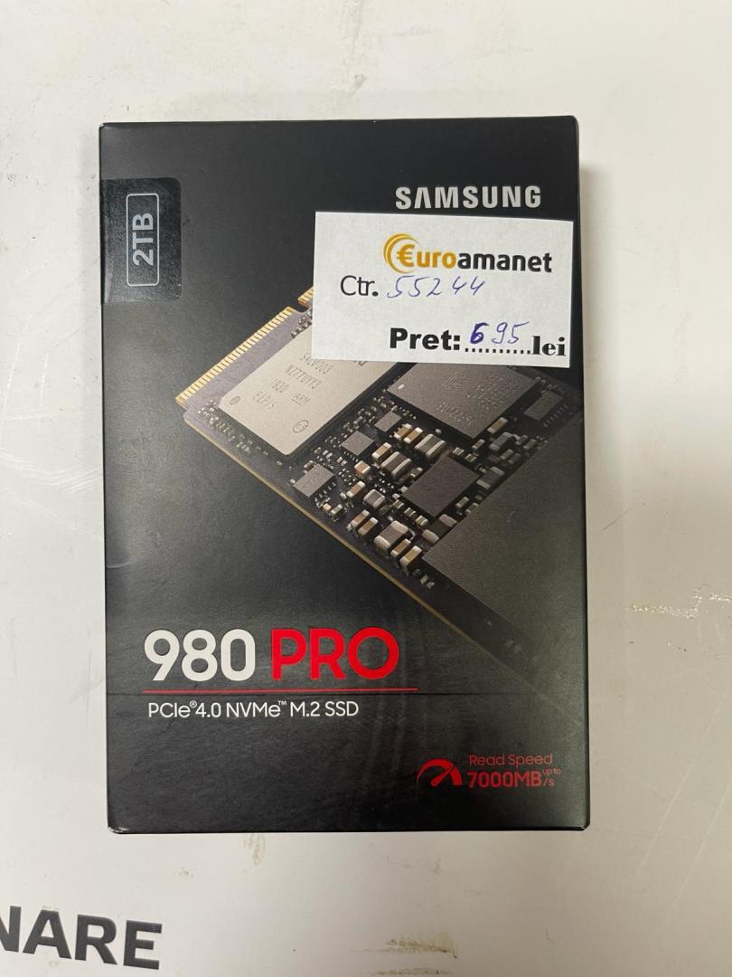 Solid State Drive (SSD) Samsung 980 PRO Gen.4, 2TB, NVMe, M.2 image 1