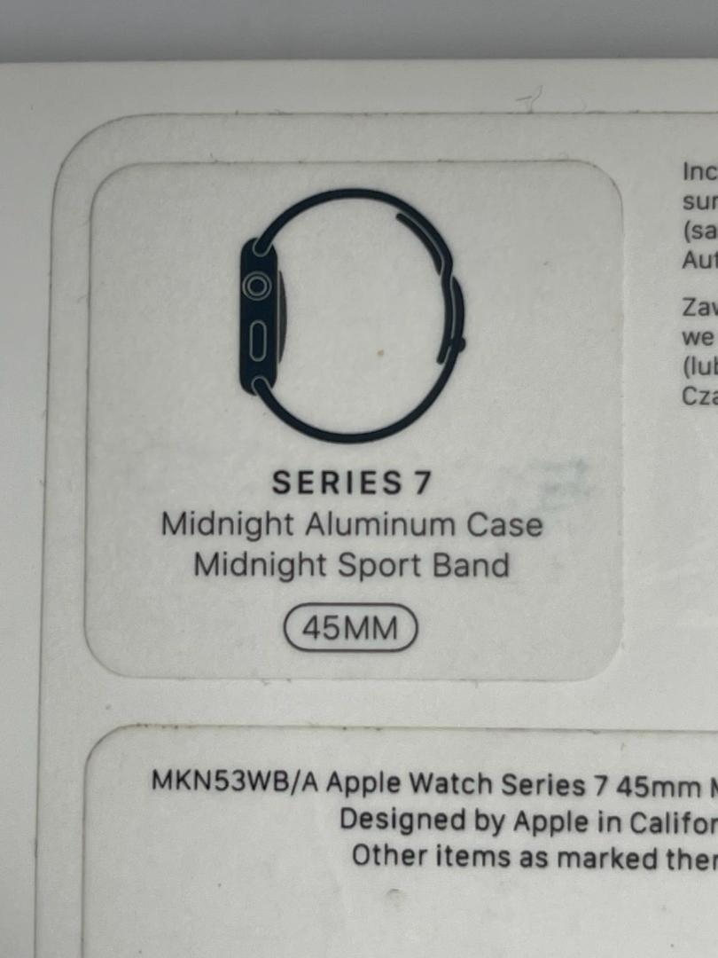 Apple Watch 7, GPS, Cellular, Carcasa Midnight Aluminium 45mm image 5
