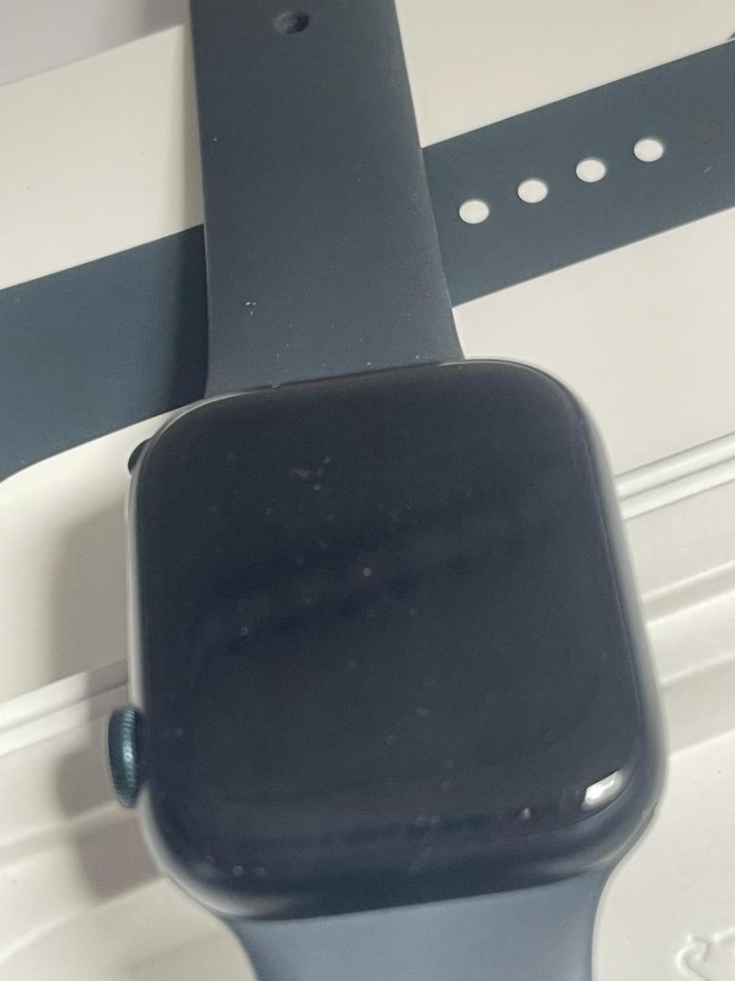 Apple Watch 8, GPS, Cellular, Carcasa Midnight Aluminium 45mm image 3
