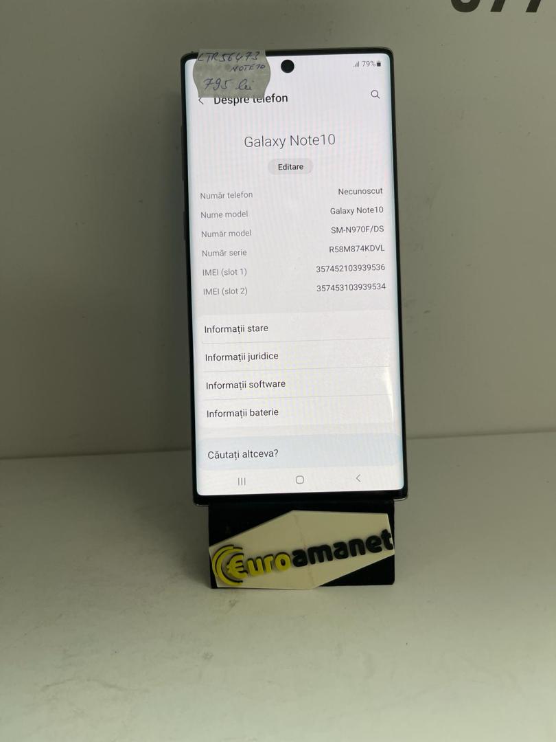 Samsung Galaxy Note 10, Dual SIM, 256GB image 1