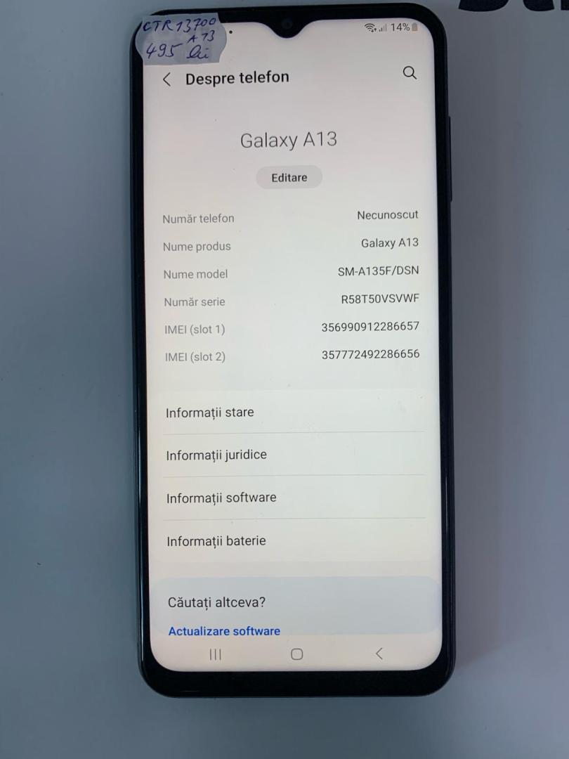 Samsung Galaxy A13, 32GB, 3GB RAM image 2