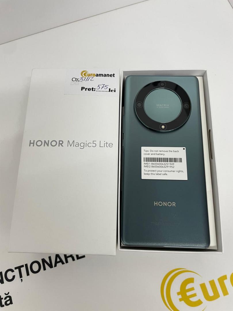 Honor Magic 5 Lite, Dual SIM, 8GB RAM, 256GB, 5G, Titanium Silver image 3