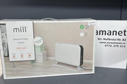 Convector electric de podea Mill SG2000MEC, 2000 W, 3 trepte de putere