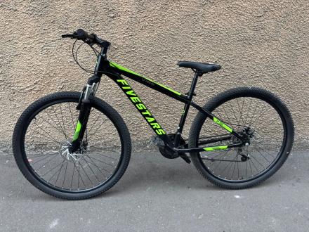  Bicicleta Fivestars Rocky 29 MDB Negru/Verde 2021