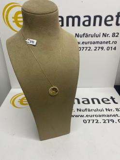 Lant cu medalion AUR 14kt , 4.51 gr