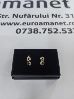 Cercei aur 14k,2.58gr(cod produs 11000)