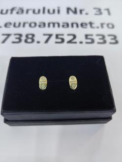 Cercei aur 14k,1.56gr(cod produs 9584)