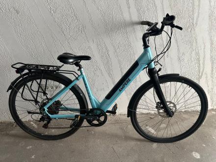 Bicicleta Electrica Dama Ampere Deluxe, 27"