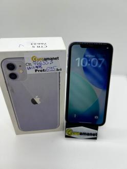 Apple iPhone 11, 64GB, Purple, 75% baterie