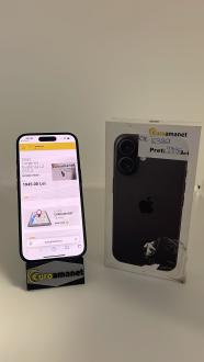 Telefon mobil Apple iPhone 16, 128GB, 5G, Black