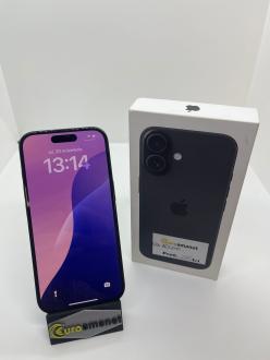 Telefon mobil Apple iPhone 16, 128GB, 5G, Black, 92% Baterie