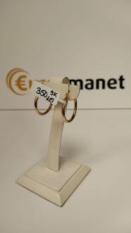 Cercei aur 9k, 1.35 grame