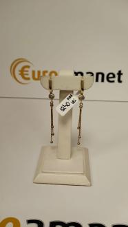 Cercei aur 14k, 3.22 grame