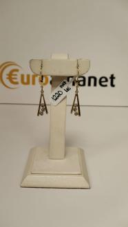 Cercei aur 14k, 3.15 grame