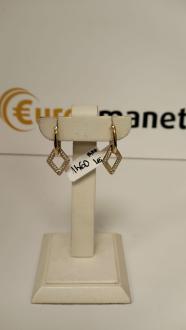 Cercei aur 14k, 3.65 grame