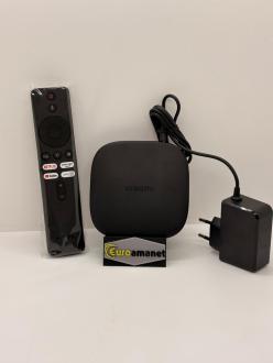 Mediaplayer Xiaomi Mi TV Box S 3rd Gen, Google TV, Bluetooth, Wi-Fi, HDMI, 4K Ultra HD, Negru