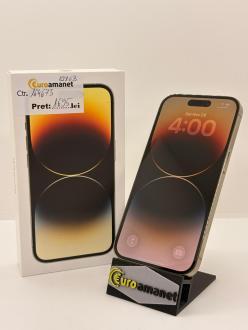 Telefon mobil Apple iPhone 14 Pro, 128GB, 5G, Gold, 81% Baterie