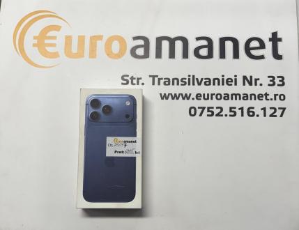 Telefon APPLE iPhone 17 Pro Max 5G, 256GB, Deep Blue(Neactivat)