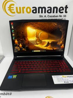 Laptop Gaming MSI Intel Core i5-11400H pana la 4.5 GHz, 15.6" Full HD
