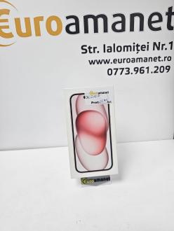 Telefon mobil Apple iPhone 15, 128GB, 5G, Pink