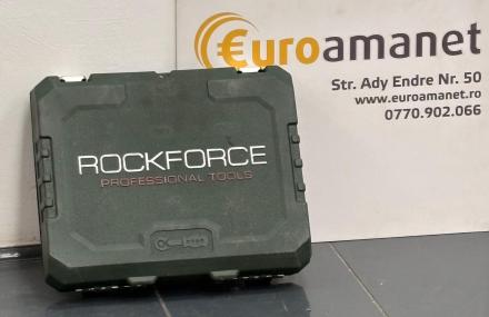 Trusa 108 chei torx, Rock Force, Otel, Argintiu/Negru