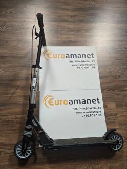 Trotinetă OXELO cu suspensii şi frâne pe ghidon Mid 5 