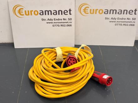 Cablu prelungitor profesional 20 m/ 400 V/ 6 mm²